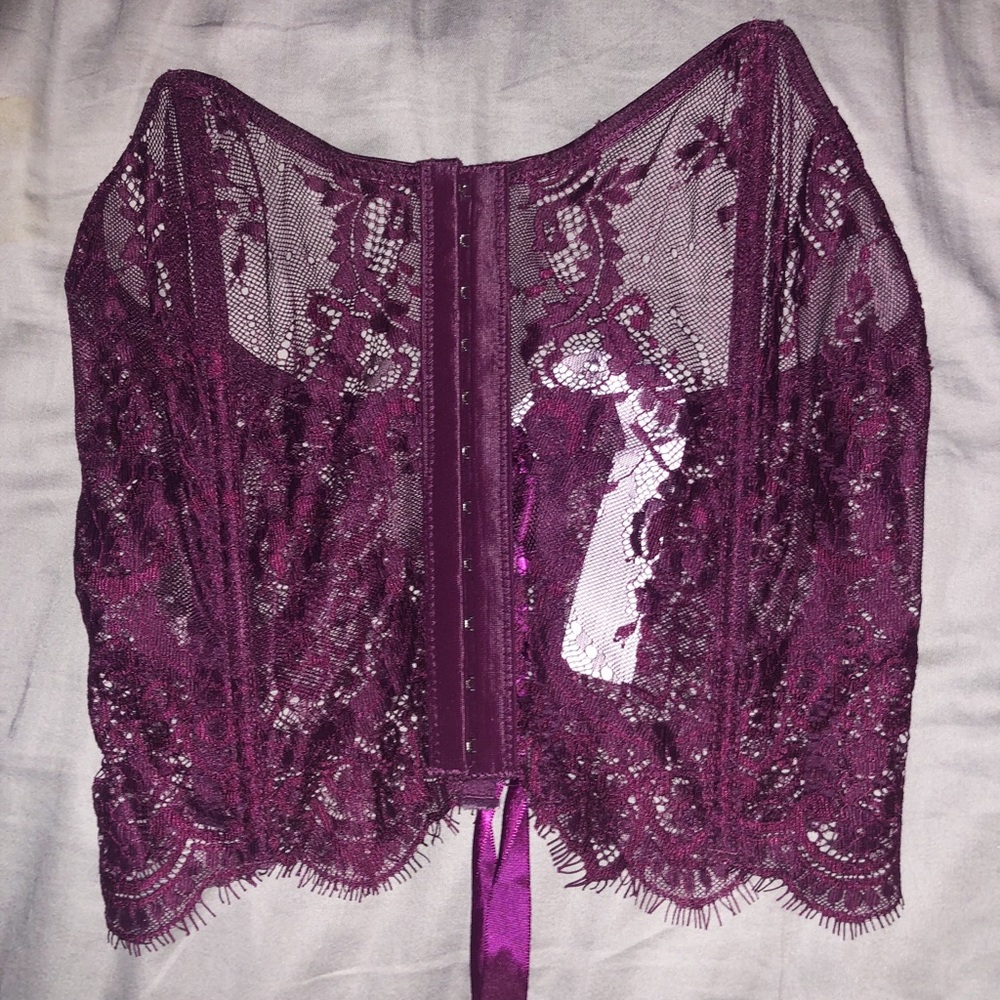 Forever 21 Purple Corset Top